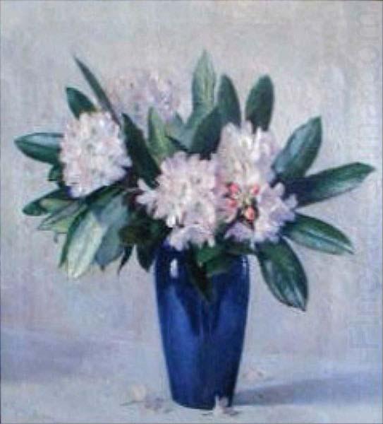 Rhododendrons by Clara Burbank, unknow artist